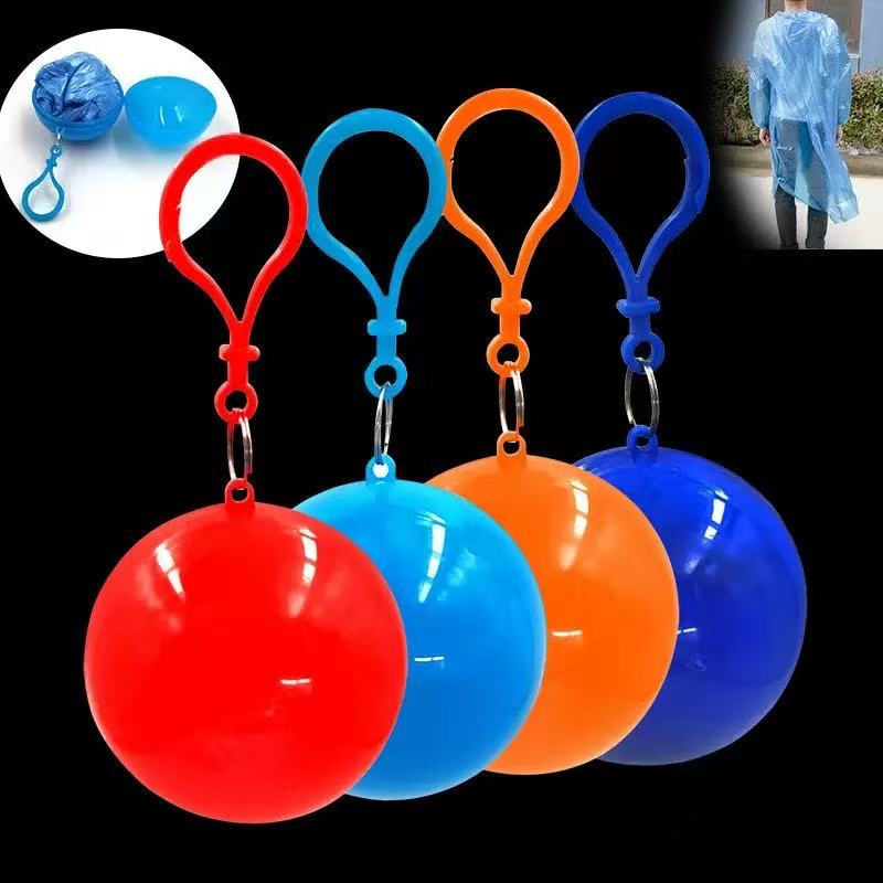 Random Color Disposable Compre - Emergency Poncho Rain 评论和价格