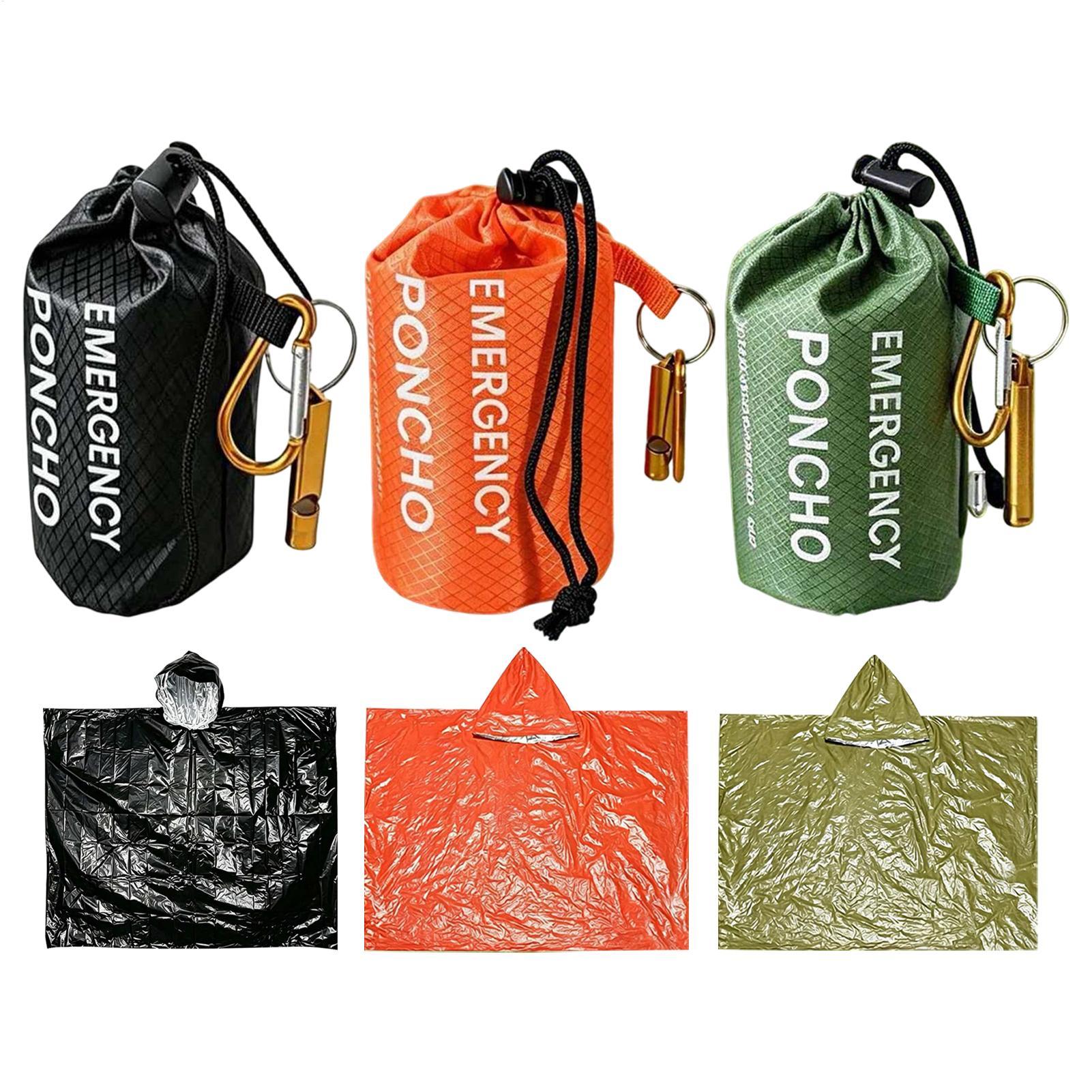 3pcs Survival Emergency Rain P - Survival Blanket Reflective 评论和价格