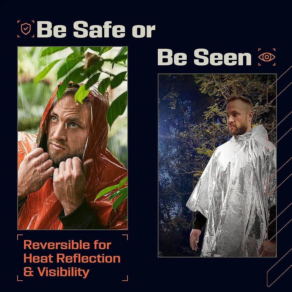 1Pcs Hiking Travel Tent Rainwe - Emergency Poncho Rain 评论和价格